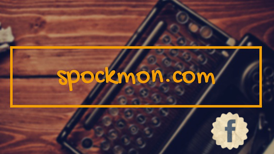 La pagina Facebook di Spockmon.com
